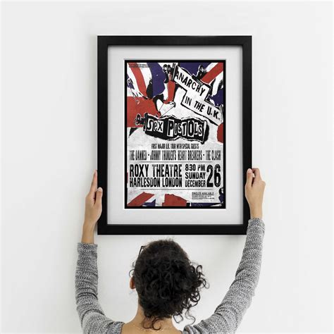 POSTER Sex Pistols 1976 First UK Tour Three Print Options EXCLUSIVE