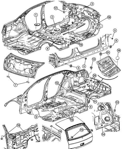 Dodge Grand Caravan Body Parts Diagram Sportcarima