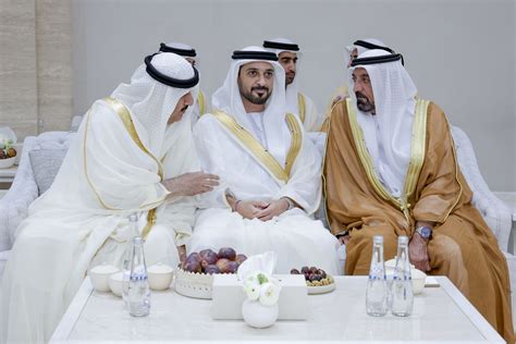 Uae President Receives Rulers Of Emirates And Crown Princes On Occasion