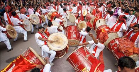 The Echoes Of Dhol Tasha In Nashik India Chalk