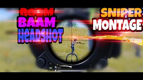 The Most Satisfying Sniper Montage Of PUBG Mobile Sniper Montage My