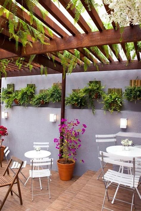 20 ideas de pérgolas simples de madera para patios 1 MILLON IDEAS