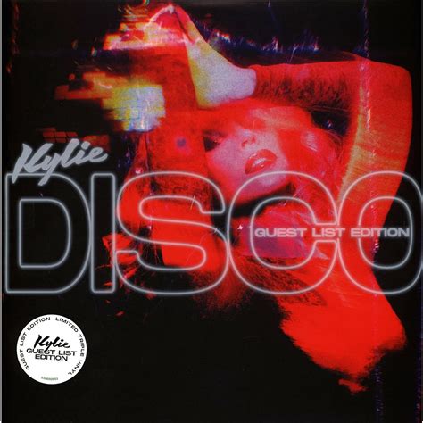 Kylie Minogue Disco Guest List Edition Vinyl Lp Eu