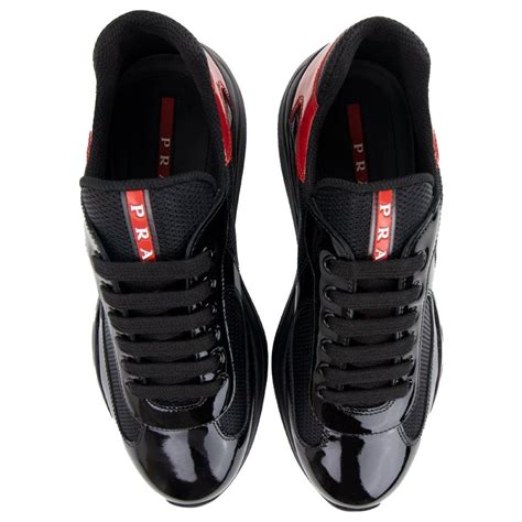 Total Imagen Prada Americas Cup Sneakers Black Abzlocal Mx