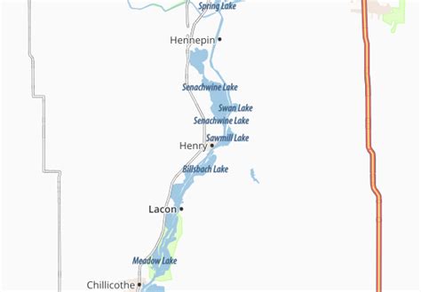 MICHELIN Henry map - ViaMichelin