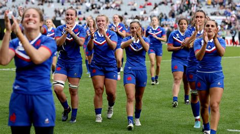 Coupe du monde de rugby 2022 la France s impose face à l Afrique du