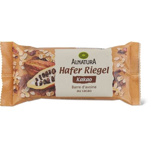 Alnatura Hafer Riegel Kakao Migros