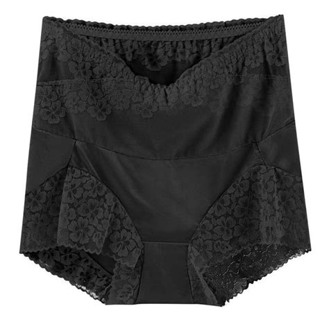 Sdeycui Womens High Waisted Lace Underwear Plus Size Soft Panties Full Coverge Breathable Panty