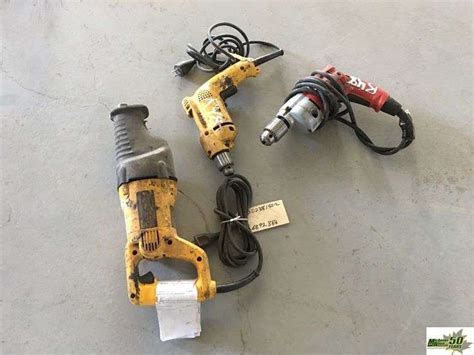 Sawzall Drills Michener Allen Auctioneering Ltd