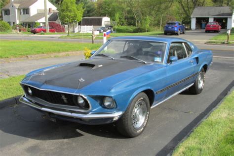 1969 Mustang Mach1 351w At 84kmiles Survivor Car Original Paint