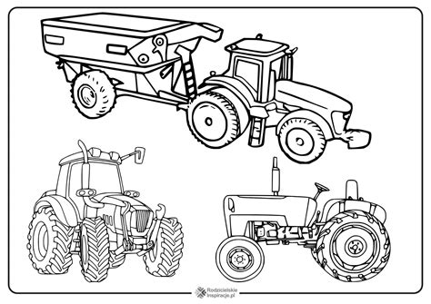 Kolorowanki Traktory Colorare Kolorowanka Trattori Malowanki Druku