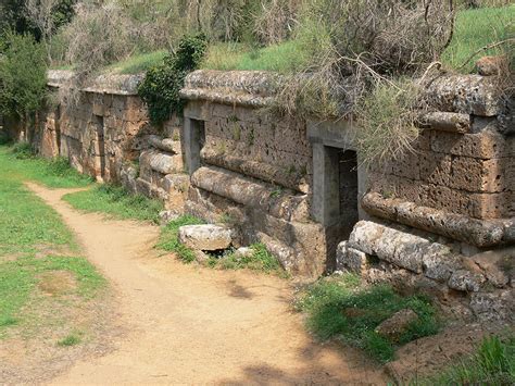 Dziedzictwo Unesco Etruskie Nekropolie W Cerveteri I Tarkwinii W Ochy