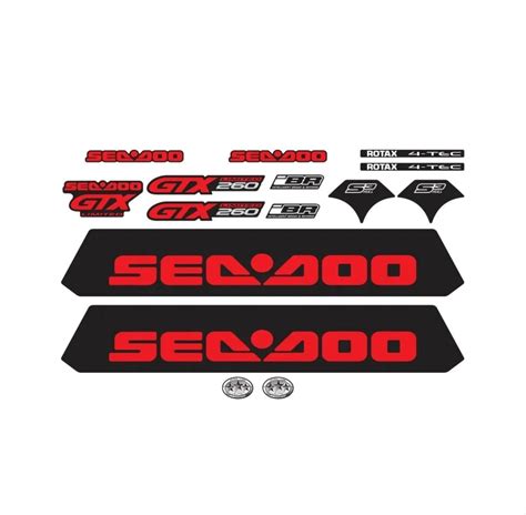 Stickers Set For Sea Doo Gtx 260 Limited Graphics Decals Kit Stickers