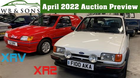 Rare S Fast Fords Wb Sons April Classic Car Auction Preview