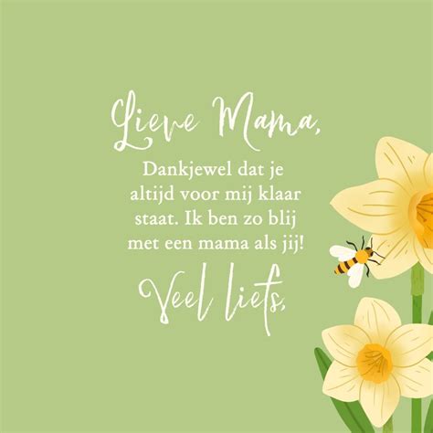 Moederdagkaart Allerliefste Mama Met Bloemen Kaartje Go