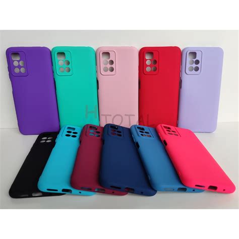 Capa Case Capinha Xiaomi Redmi 10 6 5 4g Silicone Aveludada Protecao