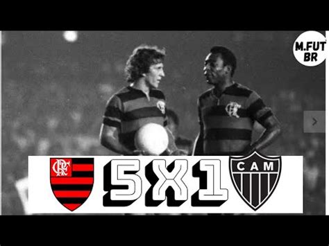 Pel E Zico Juntos No Fla Flamengo X Atl Tico Mg Youtube