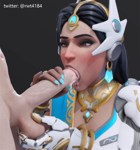 Overwatch Hentai Porn Dark Skinned Female Dominant Male Grabbing