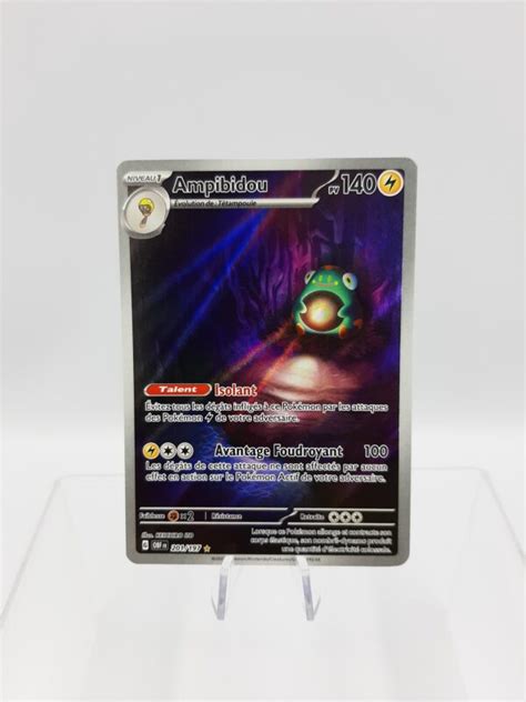 Carte Pokémon Ampibidou 201197 Flammes Obsidiennes Ultra Rare Fr Atougeek