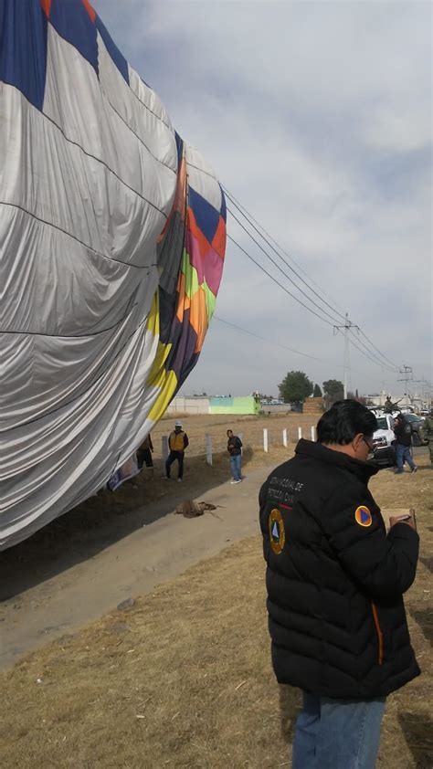 Una Persona Herida Y M S Con Golpes Al Caer Globo Aerost Tico En