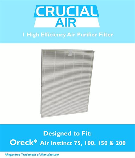 Oreck Airinstinct Hepa Air Purifier Filter Fits Airinstinct 75 100