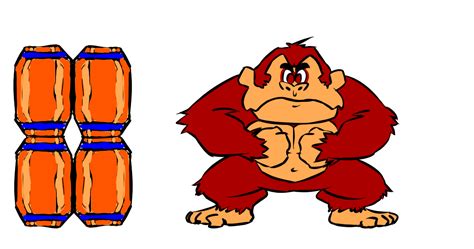 Donkey Kong - Sprite Draft by Tanooki128 on DeviantArt