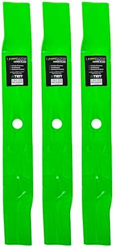 Xht 3 Repl Usa Blades For John Deere M158112 Fits Z465 Z535m Z540m 62c Decks