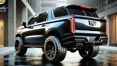 The Cadillac Escalade Exp 2025 Pickup Truck Is Presented A Reliable Pickup Truck Is On The Way