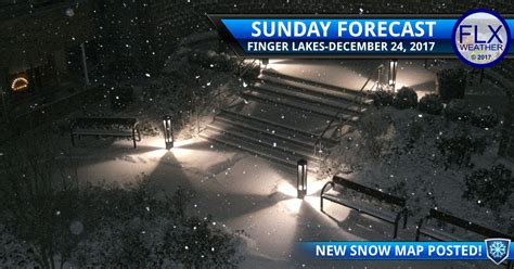 Christmas Eve Snow Ushers In Arctic Regime Finger Lakes Weather