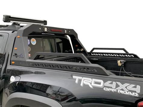 Vanguard Off Road Black Powdercoat Delta Bed Bar Vgrb Bk