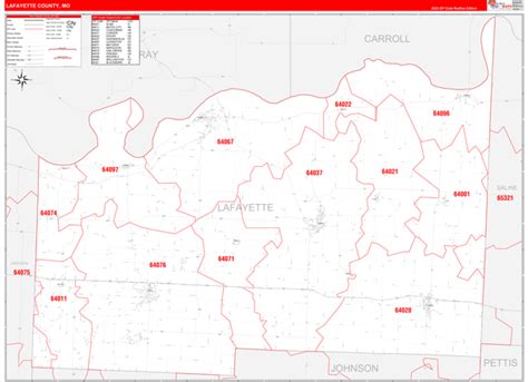 Maps of Lafayette County Missouri - marketmaps.com