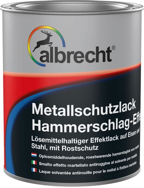 Metallschutzlack Hammerschlag Effekt Lack Albrecht