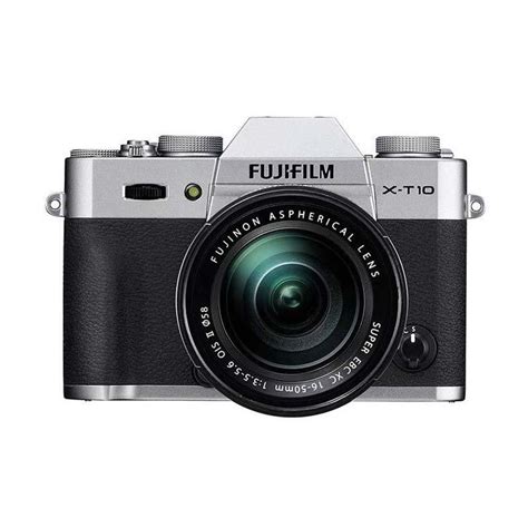 Jual Fujifilm X T10 Kit 16 50mm Kamera Mirrorless Silver Di Seller