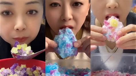 Asmr Crushed Ice Eating Only Bites Youtube