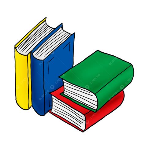 Libros De Dibujos Animados Dibujados A Mano Png Dibujos Libros Libros De Dibujos Animados