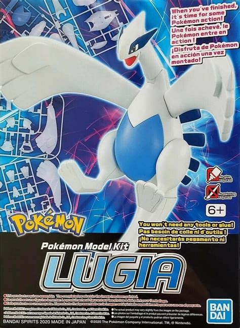 Bandai Pokemon Model Kit Lugia Maitre Des Jeux