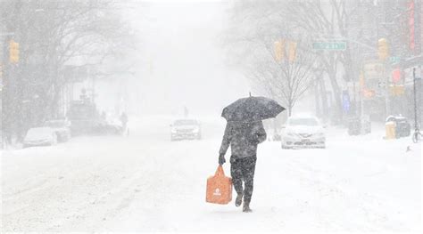 Etats Unis Une Temp Te De Neige Historique Paralyse Le Nord Est