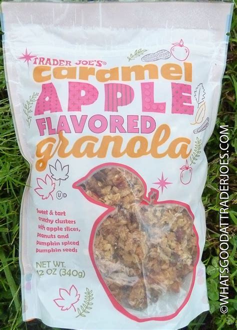 What S Good At Trader Joe S Trader Joe S Caramel Apple Flavored Granola