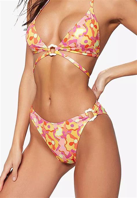 Buy Trendyol Abstract Bikini Bottom Online Zalora Philippines