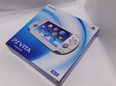 SONY PS Vita PCH 1000 ZA02 White Wi Fi Model Console