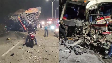 Video Confirman Muertos Y Heridos En Accidente En La Autopista