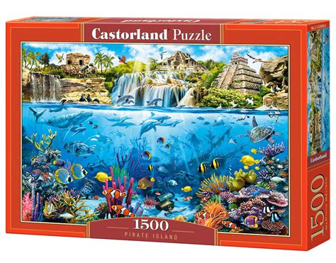 Pirateninsel 1500 Teile CASTORLAND Puzzle Online Kaufen