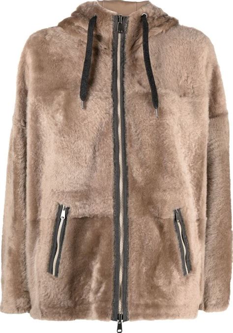 Brunello Cucinelli Fur Jacket ShopStyle