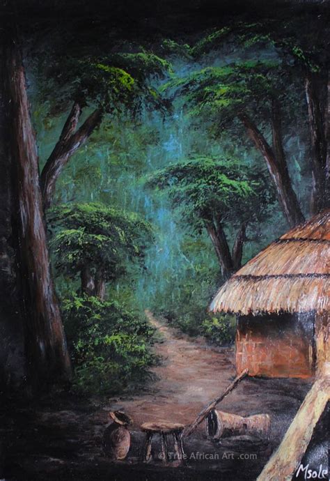 Landscape Paintings by African Artists | True African Art