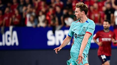 La decisión final sobre la presencia de Frenkie de Jong en el Barça Alavés