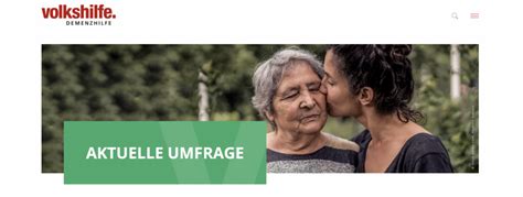 Volkshilfe Umfrage für pflegende Angehörige