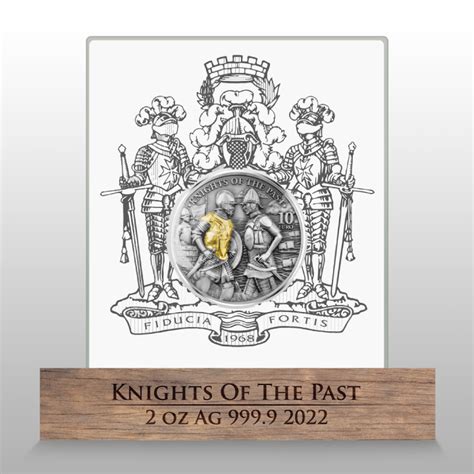 Malta Knights Of The Past Poz Acany Uncje Srebra High Relief