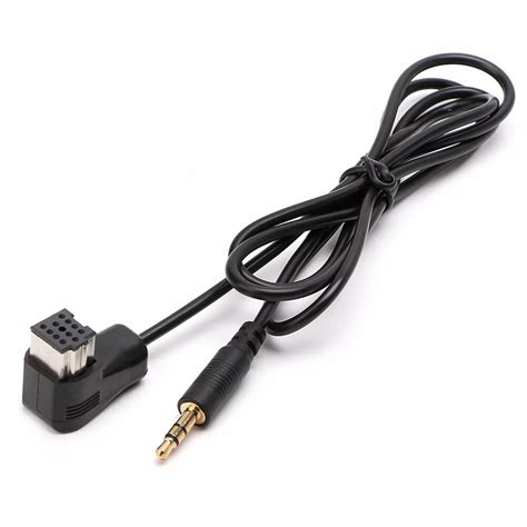 Pc Car Radio Audio Aux Cable Mp Input Adapter For Pioneer Headunit Ip