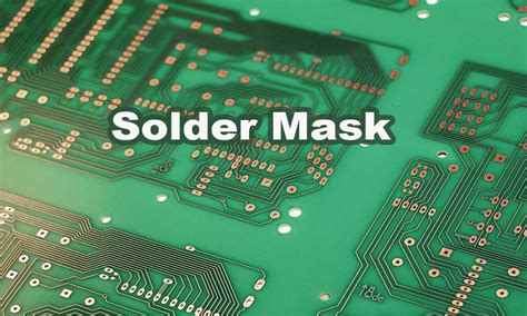 Solder Mask On The Pcb Surface