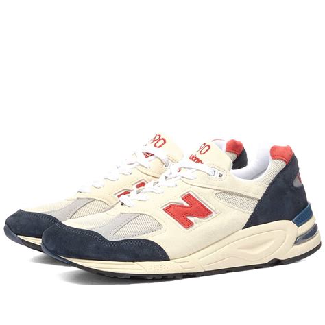 New Balance M990TA2 Made In USA Cream END UK